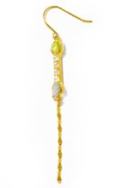 【ルボンボン/les bonbon】のlily chain ピアス(片耳用) ライム/ブルー|ID: prp329100002940644 ipo3291000000035553765