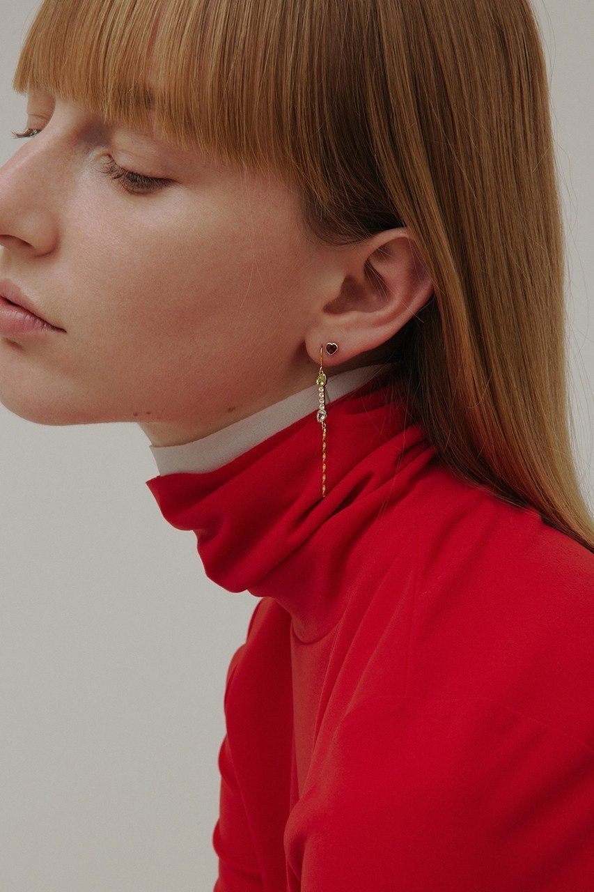 【ルボンボン/les bonbon】のlily chain ピアス(片耳用) 人気、トレンドファッション・服の通販 founy(ファニー) 　ファッション　Fashion　レディースファッション　Fashion for Women　ジュエリー　Jewelry　ファッションリング　Fashion Rings　イヤリング・フープ・ドロップタイプ　Hoop, Drop & Clip Earrings　イヤリング　Earrings　チェーン　Chain, Chain Strap　片耳　One-Ear, Single Earring　other-2|ID: prp329100002940644 ipo3291000000035553766