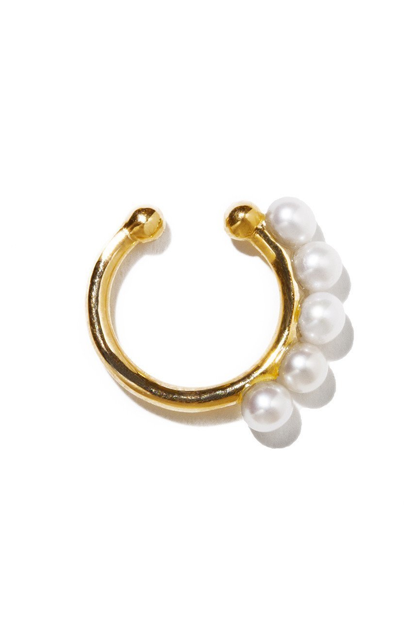 【ルボンボン/les bonbon】のlily of the valley イヤーカフ(片耳用) 人気、トレンドファッション・服の通販 founy(ファニー) 　ファッション　Fashion　レディースファッション　Fashion for Women　ジュエリー　Jewelry　ファッションリング　Fashion Rings　イヤリング・フープ・ドロップタイプ　Hoop, Drop & Clip Earrings　イヤリング　Earrings　イヤーカフ　Ear Cuffs　オケージョン　Occasion Wear　パール　Pearl, Pearl Accent　片耳　One-Ear, Single Earring　other-7|ID: prp329100002940657 ipo3291000000035553440