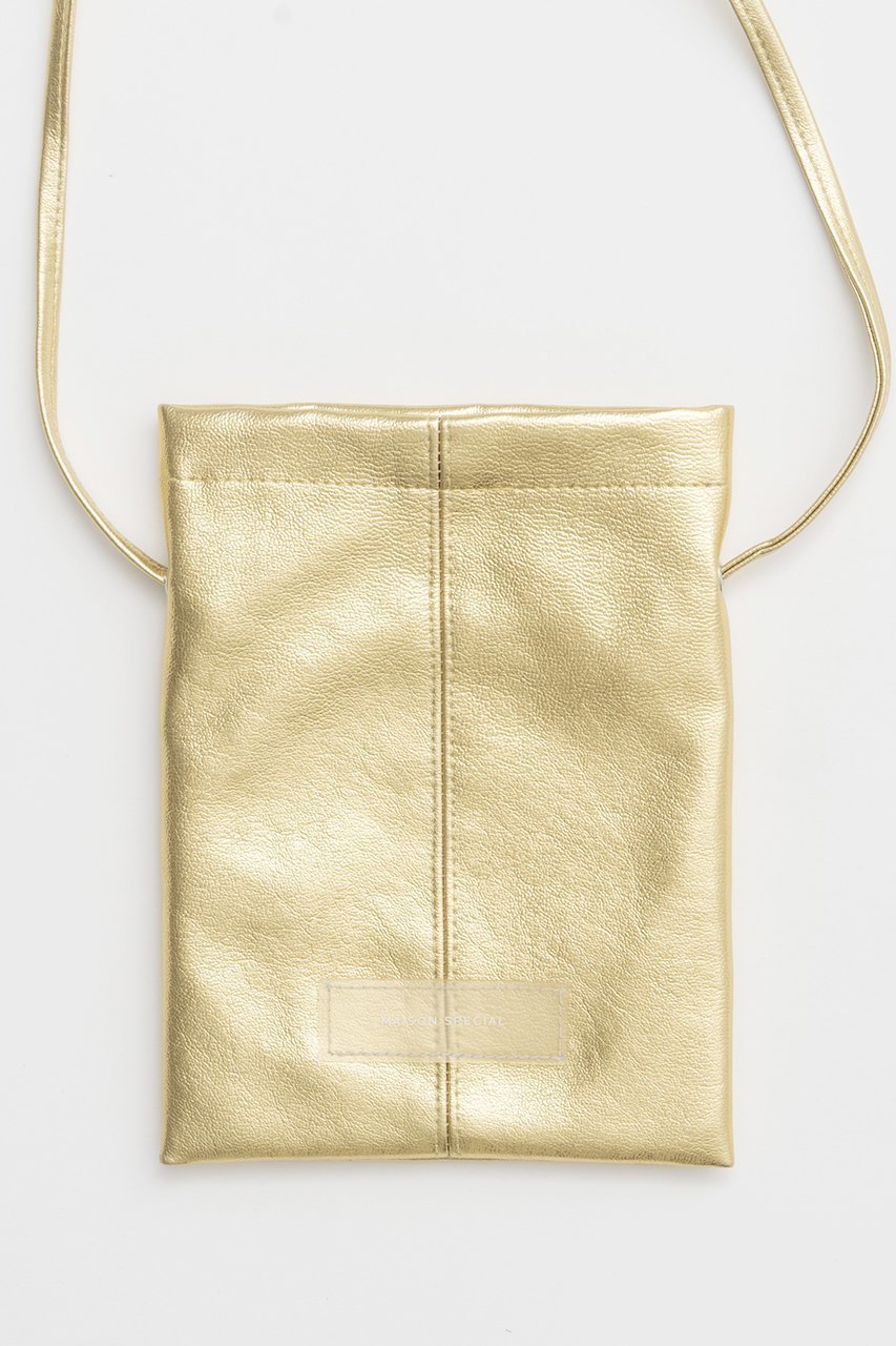 【メゾンスペシャル/MAISON SPECIAL】のショルダーモバイルケース 人気、トレンドファッション・服の通販 founy(ファニー) 　ファッション　Fashion　レディースファッション　Fashion for Women　バッグ　Bags　ショルダー　Shoulder, Shoulder Strap　シルバー　Silver, Metallic Silver　パッチ　Patch, Appliqué　フェイクレザー　Faux Leather, PU Leather　ベーシック　Basic, Essential　メタリック　Metallic, Shiny Finish　other-3|ID: prp329100002944196 ipo3291000000032798013