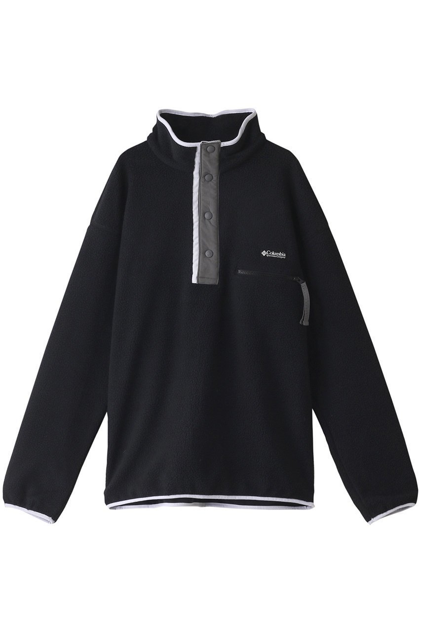 【コロンビア/Columbia / MEN】の【MEN】ヘルベチアハーフスナップフリース インテリア・キッズ・メンズ・レディースファッション・服の通販 founy(ファニー) 　ファッション　Fashion　メンズファッション　Fashion for Men　アウター　Men's Coats Outerwear　アウトドア　Outdoor Clothing　シンプル　Simple, Minimal　スタイリッシュ　Stylish, Fashionable　スポーツ　Sports, Activewear　パイピング　Piping, Trim Design　A/W・秋冬　Autumn/Winter　ブラック|ID: prp329100002944231 ipo3291000000035559209
