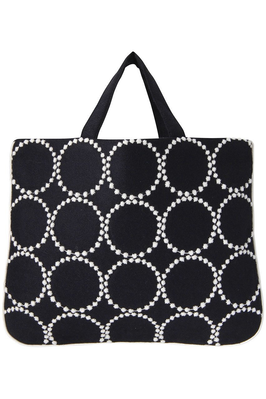 【ミナ ペルホネン/mina perhonen / KIDS】の【KIDS】tambourineバッグ ネイビー F インテリア・キッズ・メンズ・レディースファッション・服の通販 founy(ファニー) 　ファッション　Fashion　キッズファッション　Fashion for Kids　ハンド　Hand, Handmade　ポーチ　Pouch, Small Case　モチーフ　Motif, Design Theme　定番　Standard, Basic Item　ネイビー|ID: prp329100002944235 ipo3291000000035852807