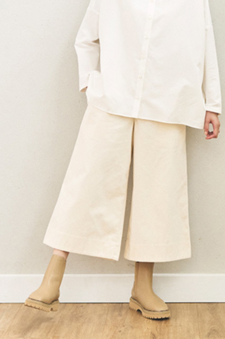 【プリスティン/PRISTINE】のリブレスコーデュロイガウチョパンツ 人気、トレンドファッション・服の通販 founy(ファニー) 　ファッション　Fashion　レディースファッション　Fashion for Women　パンツ　Pants & Trousers　ガウチョパンツ　Gaucho Pants, Culottes　パジャマ　Pajamas, Sleepwear　ベーシック　Basic, Essential　other-6|ID: prp329100002944263 ipo3291000000032832045