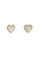 【ジジ/GIGI】の【受注生産】【ELLE SHOP別注】Vis stone heart ピアス マザーオブパール|ID: prp329100002944265 ipo3291000000027964733