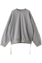 【メゾンスペシャル/MAISON SPECIAL】の【UNISEX】ヘビースウェット プライムオーバーサイドZIP クルーネックPO 人気、トレンドファッション・服の通販 founy(ファニー) ファッション Fashion レディースファッション WOMEN トップス・カットソー Tops/Tshirt シャツ/ブラウス Shirts/Blouses パーカ Sweats ロング / Tシャツ T-Shirts スウェット Sweat カットソー Cut and Sewn ユニセックス Unisex サイドジップ Side Zip シンプル Simple 定番 Standard thumbnail GRY(グレー)|ID: prp329100002947873 ipo3291000000029988052