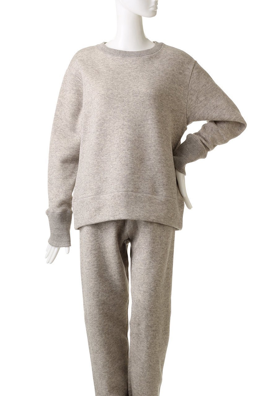 【プリスティン/PRISTINE】のヤク裏毛クルーネックPO 人気、トレンドファッション・服の通販 founy(ファニー) 　ファッション　Fashion　レディースファッション　Fashion for Women　トップス・カットソー　Cut & Sew Tops　ニット　Knit Tops & Sweaters　カジュアルプルオーバー・ニットトップス　Pullovers & Knit Tops / Casual Pullovers　おすすめ　Recommended / Our Picks　シンプル　Simple, Minimal　セットアップ　Set-Up, Coordinated Outfit　A/W・秋冬　Autumn/Winter　other-2|ID: prp329100002960551 ipo3291000000032961962