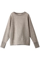 【プリスティン/PRISTINE】のヤク裏毛クルーネックPO グレー|ID: prp329100002960551 ipo3291000000036906632