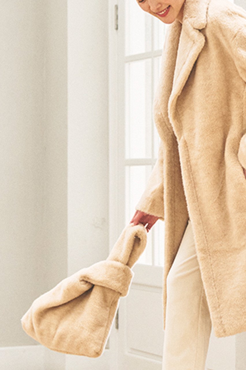 【プリスティン/PRISTINE】のアルパカリッチボアバッグ 人気、トレンドファッション・服の通販 founy(ファニー) 　ファッション　Fashion　レディースファッション　Fashion for Women　バッグ　Bags　なめらか　Smooth, Silky Texture　トレンド　Trend, Trending Now　ラグジュアリー　Luxury, Elegant　other-7|ID: prp329100002962868 ipo3291000000036091649