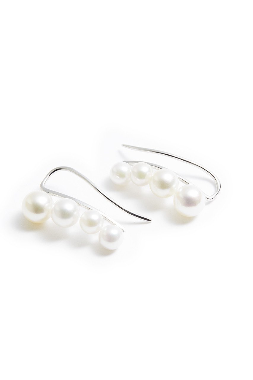 【オー/oeau】のgreedy イヤークリップ/pearl(片耳用) インテリア・キッズ・メンズ・レディースファッション・服の通販 founy(ファニー) 　ファッション　Fashion　レディースファッション　Fashion for Women　ジュエリー　Jewelry　ファッションリング　Fashion Rings　イヤリング・フープ・ドロップタイプ　Hoop, Drop & Clip Earrings　おすすめ　Recommended / Our Picks　イヤリング　Earrings　パール　Pearl, Pearl Accent　エレガント 上品　Elegant　片耳　One-Ear, Single Earring　ホワイト|ID: prp329100002976382 ipo3291000000036174315