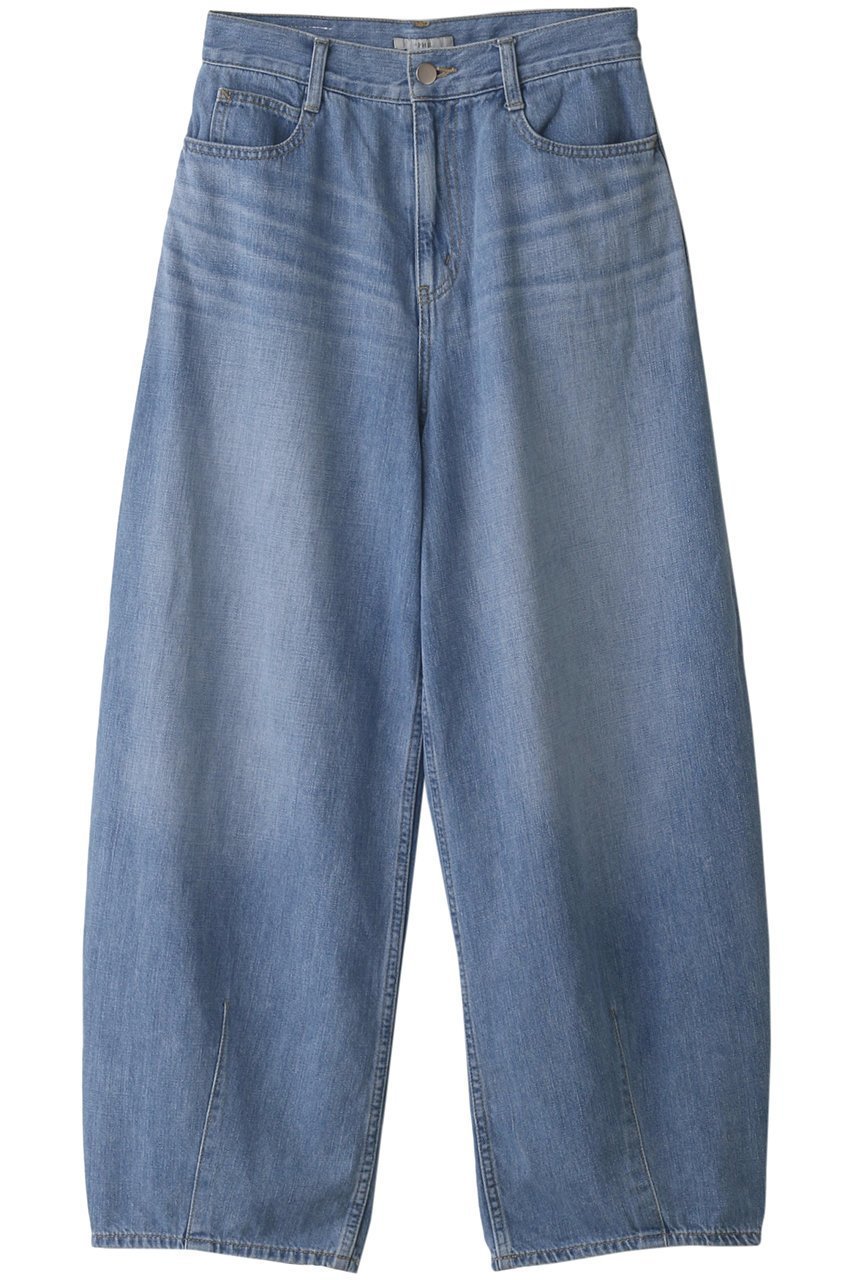 【ル フィル/LE PHIL】のライトデニムバレルパンツ 人気、トレンドファッション・服の通販 founy(ファニー) 　ファッション　Fashion　レディースファッション　Fashion for Women　パンツ　Pants & Trousers　インディゴ　Indigo Denim　コンパクト　Compact, Small Size　デニム　Denim, Jeans Material　春　Spring　 other-1|ID: prp329100002982589 ipo3291000000032830451