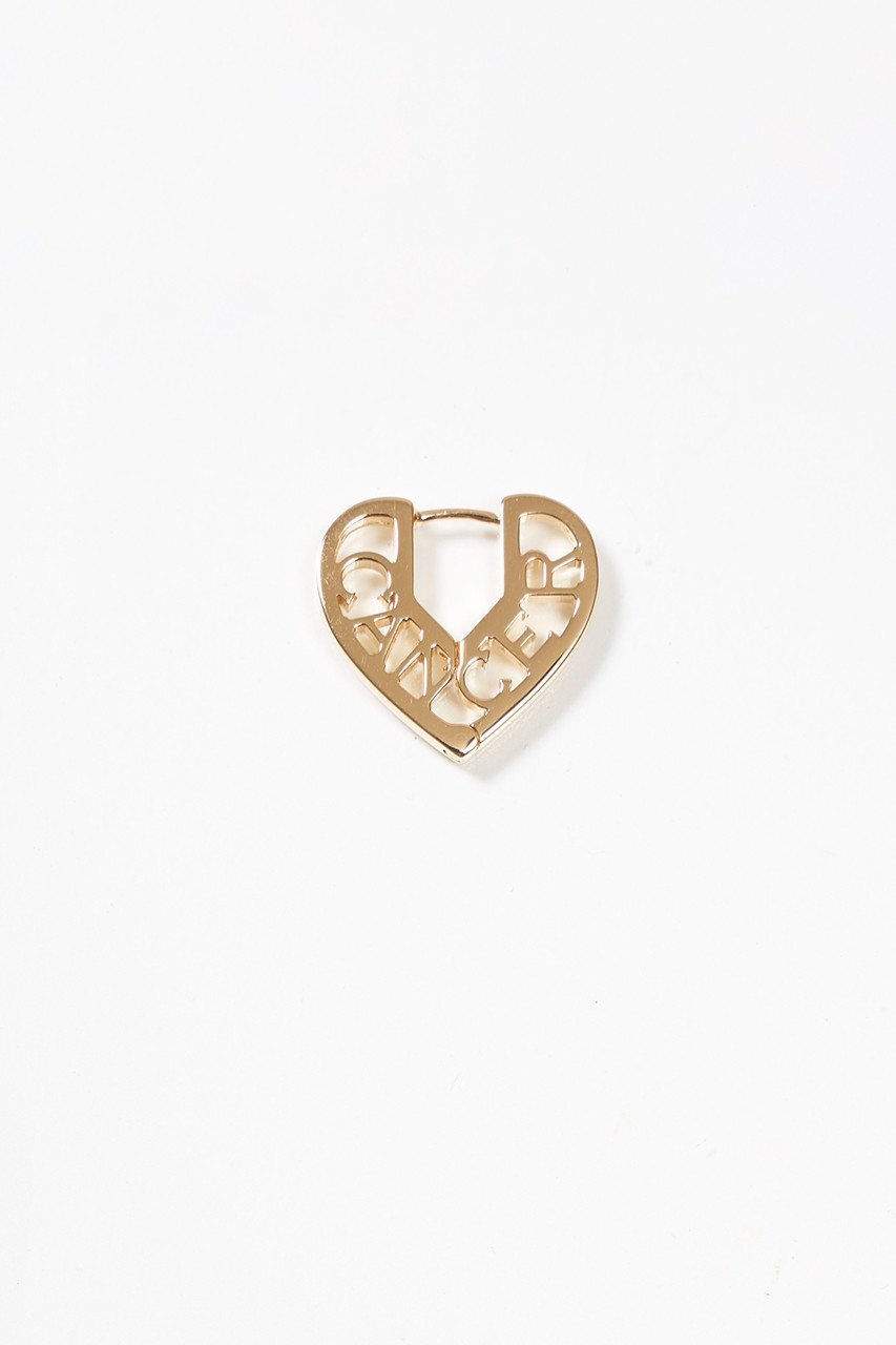 【プラウ/PLOW】のZodiac Heart ピアス(片耳用) インテリア・キッズ・メンズ・レディースファッション・服の通販 founy(ファニー) 　ファッション　Fashion　レディースファッション　WOMEN　ジュエリー　Jewelry　リング　Rings　イヤリング　Earrings　おすすめ　Recommend　アンティーク　Antique　イヤリング　Earrings　エレガント 上品　Elegant　ギフト プレゼント　Gift Present　クラシカル　Classical　ジュエリー　Jewelry　モチーフ　Motif　片耳　One Ear　CANCER(かに座)|ID: prp329100002989285 ipo3291000000031914089