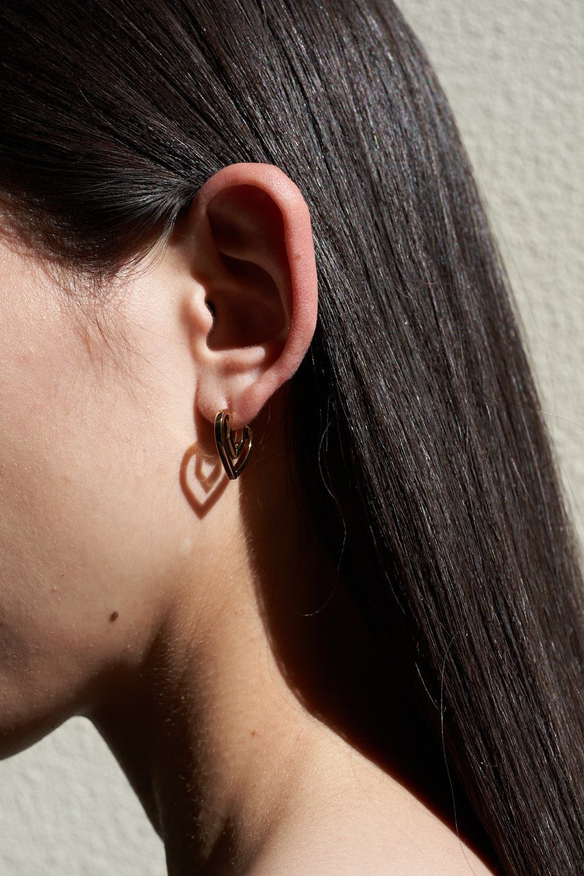 【プラウ/PLOW】のHug Heart Hoop ピアス S 人気、トレンドファッション・服の通販 founy(ファニー) 　ファッション　Fashion　レディースファッション　Fashion for Women　ジュエリー　Jewelry　ファッションリング　Fashion Rings　イヤリング・フープ・ドロップタイプ　Hoop, Drop & Clip Earrings　イヤリング　Earrings　シンプル　Simple, Minimal　other-3|ID: prp329100002989288 ipo3291000000035789283