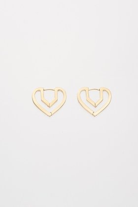 【プラウ/PLOW】のHug Heart Hoop ピアス S 人気、トレンドファッション・服の通販 founy(ファニー) ファッション Fashion レディースファッション Fashion for Women ジュエリー Jewelry ファッションリング Fashion Rings イヤリング・フープ・ドロップタイプ Hoop, Drop & Clip Earrings イヤリング Earrings シンプル Simple, Minimal |ID:prp329100002989288