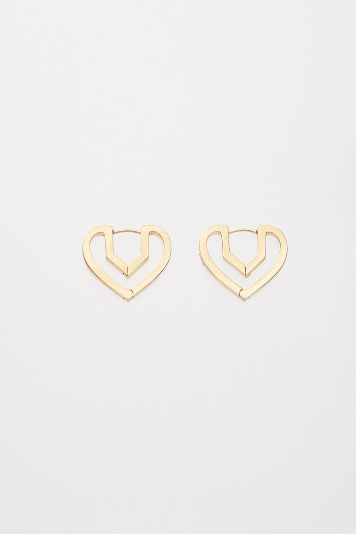 【プラウ/PLOW】のHug Heart Hoop ピアス S インテリア・キッズ・メンズ・レディースファッション・服の通販 founy(ファニー) https://founy.com/ ファッション Fashion レディースファッション Fashion for Women ジュエリー Jewelry ファッションリング Fashion Rings イヤリング・フープ・ドロップタイプ Hoop, Drop & Clip Earrings イヤリング Earrings シンプル Simple, Minimal |ID: prp329100002989288 ipo3291000000036115048