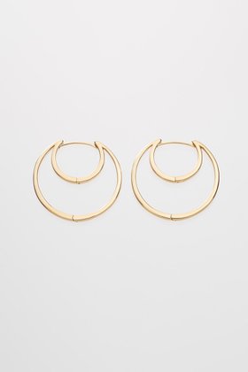 【プラウ/PLOW】のHug Moon Hoop ピアス M 人気、トレンドファッション・服の通販 founy(ファニー) ファッション Fashion レディースファッション WOMEN ジュエリー Jewelry リング Rings イヤリング Earrings イヤリング Earrings シンプル Simple |ID:prp329100002989289