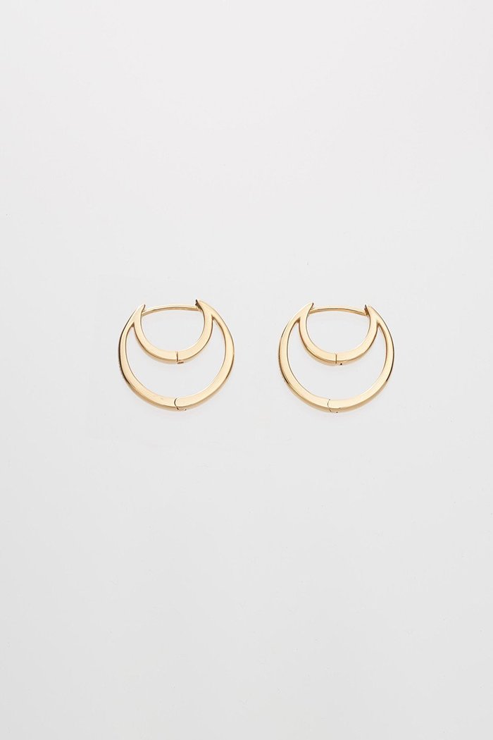 【プラウ/PLOW】のHug Moon Hoop ピアス S インテリア・キッズ・メンズ・レディースファッション・服の通販 founy(ファニー) https://founy.com/ ファッション Fashion レディースファッション Fashion for Women ジュエリー Jewelry ファッションリング Fashion Rings イヤリング・フープ・ドロップタイプ Hoop, Drop & Clip Earrings イヤリング Earrings シンプル Simple, Minimal |ID: prp329100002989290 ipo3291000000036200227