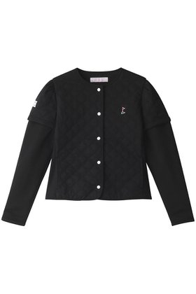 【ボーダーズ アット バルコニー/BORDERS at BALCONY】のGDT キィルティングジャケット 人気、トレンドファッション・服の通販 founy(ファニー) ファッション Fashion レディースファッション Ladies' Fashion Online アウター Coat Outerwear ジャケット Jackets スポーツウェア Sportswear スポーツ アウター Sports Outerwear カットソー Cut And Sew ストレッチ Stretch スポーツ Sports タフタ Taffeta トレンド Trend ボトム Bottom ポケット Pocket 長袖 Long Sleeve |ID:prp329100002989318