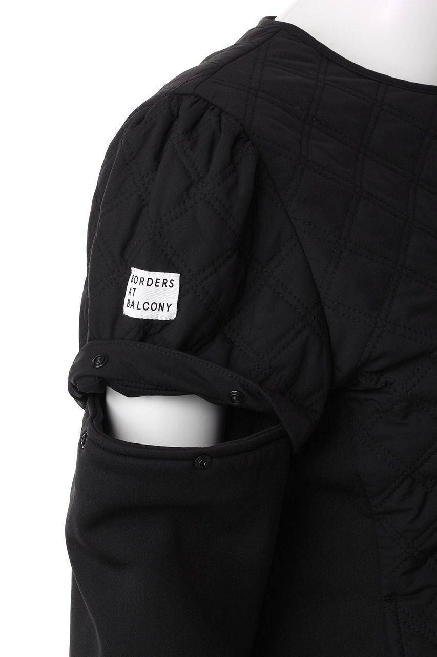 【ボーダーズ アット バルコニー/BORDERS at BALCONY】のGDT キィルティングジャケット 人気、トレンドファッション・服の通販 founy(ファニー) 　ファッション　Fashion　レディースファッション　Fashion for Women　アウター　Coat / Outerwear Collection　レディースジャケット・軽アウター　Jackets　スポーツウェア　Functional & Stylish Sportswear　スポーツ アウター　Sports Outerwear / Running Jacket / Windbreaker　カットソー　Cut and Sewn Top　ストレッチ　Stretch, Stretchy Fabric　スポーツ　Sports, Activewear　タフタ　Taffeta, Structured Fabric　トレンド　Trend, Trending Now　ボトム　Bottoms, Lower Wear　ポケット　Pocket, Pocket Detail　長袖　Long Sleeve, Full Sleeve　other-6|ID: prp329100002989318 ipo3291000000035611320