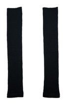 【ダブルアンドエフダブル/w&fw】のWニット レッグウォーマー 人気、トレンドファッション・服の通販 founy(ファニー) ファッション Fashion レディースファッション Fashion for Women トップス・カットソー Cut & Sew Tops ニット Knit Tops & Sweaters レッグウェア・ストッキング Legwear & Hosiery シルク Silk, 100% Silk ストライプ Stripe, Striped Pattern thumbnail ブラック|ID: prp329100002991566 ipo3291000000032817030