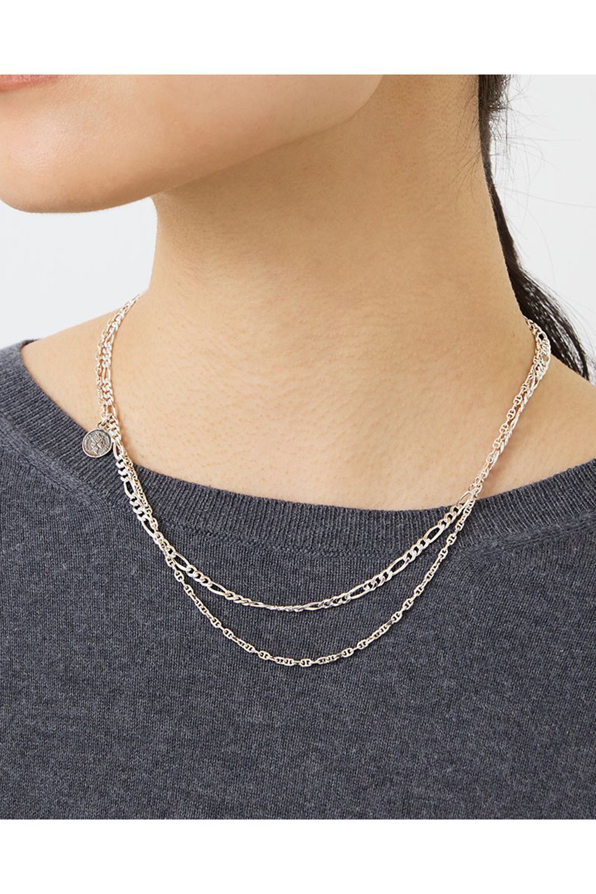 【クイップ クエイント/quip queint】のtwo chain coin ネックレス 人気、トレンドファッション・服の通販 founy(ファニー) 　ファッション　Fashion　レディースファッション　Ladies' Fashion Online　ジュエリー　Jewelry　ネックレス　Necklaces　コイン　Coin　シンプル　Simple　ジュエリー　Jewelry　チェーン　Chain　ネックレス　Necklace　other-2|ID: prp329100002993449 ipo3291000000031422468
