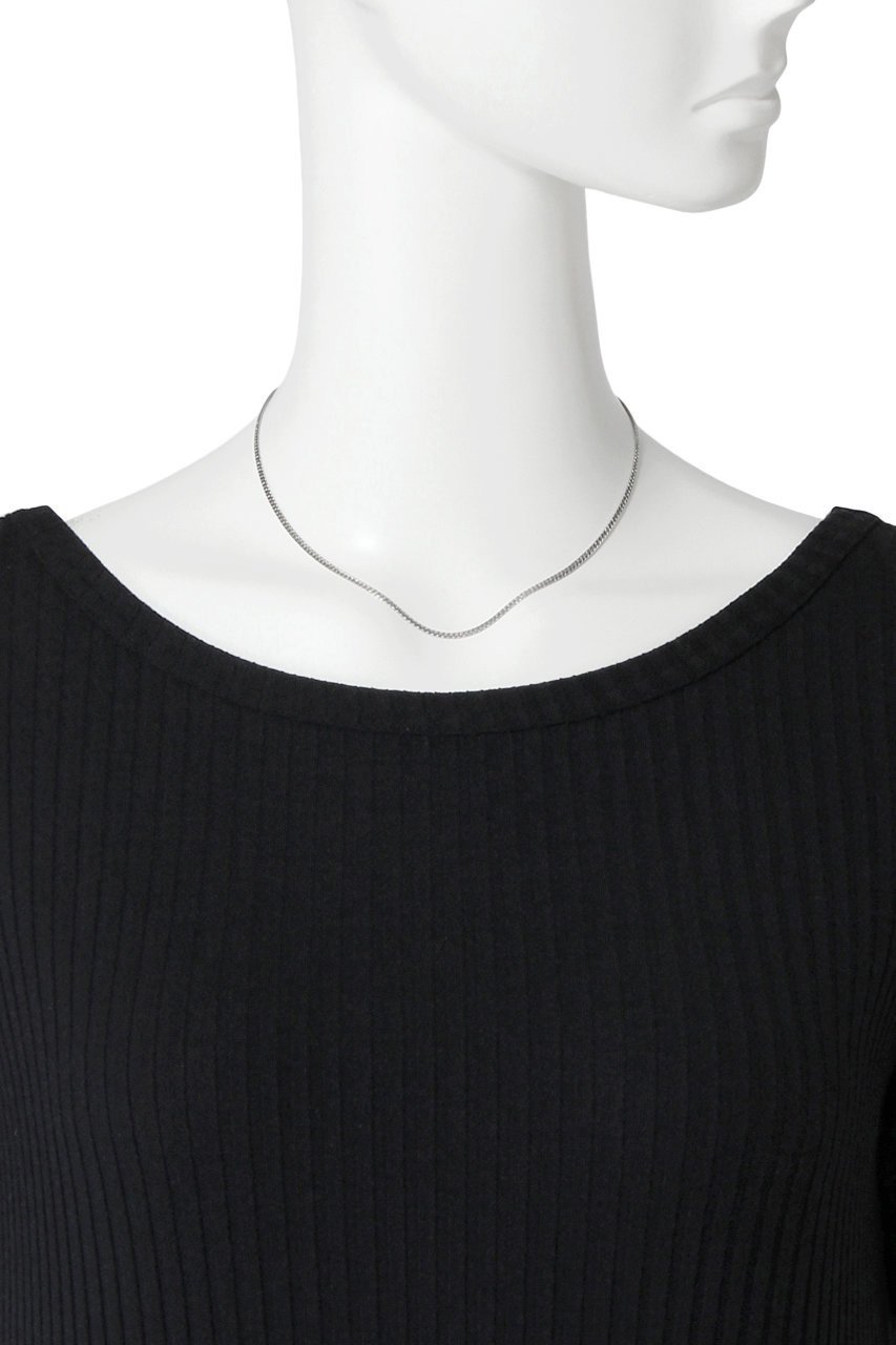 【ローラロンバルディ/LAURA LOMBARDI】のMini Omega Chain プラチナ ネックレス 人気、トレンドファッション・服の通販 founy(ファニー) 　ファッション　Fashion　レディースファッション　Ladies' Fashion Online　ジュエリー　Jewelry　ネックレス　Necklaces　おすすめ　Recommend　シンプル　Simple　セットアップ　Set Up　ネックレス　Necklace　エレガント 上品　Elegant　other-3|ID: prp329100002993453 ipo3291000000031422556