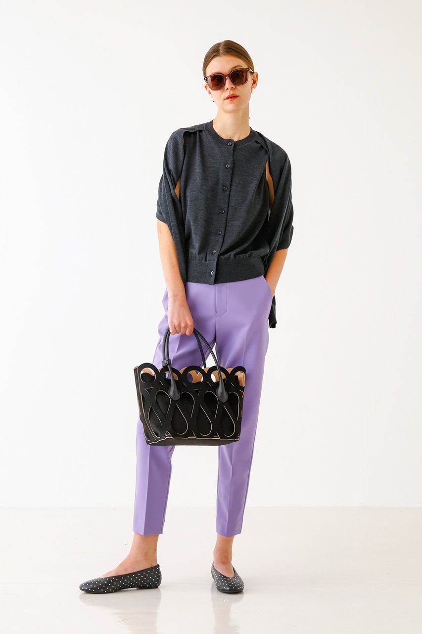【デザイン ワークス/DESIGN WORKS】のダブルクロスパンツ 人気、トレンドファッション・服の通販 founy(ファニー) 　ファッション　Fashion　レディースファッション　Ladies' Fashion Online　パンツ　Pants　ジャケット　Jacket　ストレッチ　Stretch　スニーカー　Sneakers　センター　Center　ダブル　Double　エレガント 上品　Elegant　other-6|ID: prp329100003002100 ipo3291000000032613447