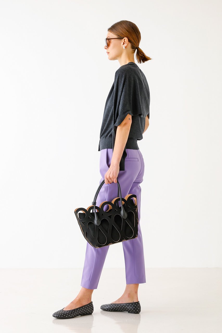 【デザイン ワークス/DESIGN WORKS】のダブルクロスパンツ 人気、トレンドファッション・服の通販 founy(ファニー) 　ファッション　Fashion　レディースファッション　Ladies' Fashion Online　パンツ　Pants　ジャケット　Jacket　ストレッチ　Stretch　スニーカー　Sneakers　センター　Center　ダブル　Double　エレガント 上品　Elegant　other-7|ID: prp329100003002100 ipo3291000000032613448