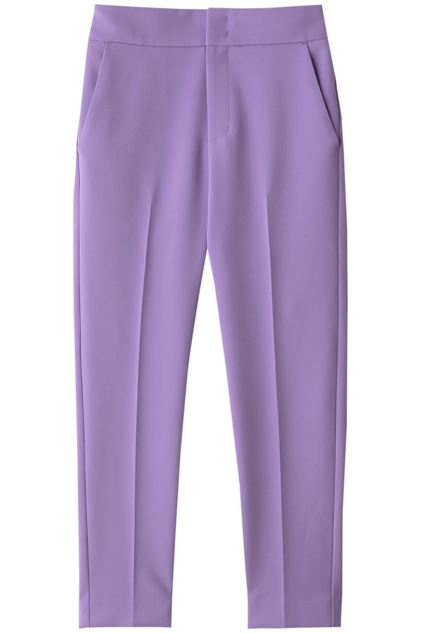 【デザイン ワークス/DESIGN WORKS】のダブルクロスパンツ インテリア・キッズ・メンズ・レディースファッション・服の通販 founy(ファニー) 　ファッション　Fashion　レディースファッション　Fashion for Women　パンツ　Pants & Trousers　ジャケット　Jacket, Outerwear　ストレッチ　Stretch, Stretchy Fabric　スニーカー　Sneakers, Trainers　センター　Center, Center Line　ダブル　Double, Double-Breasted　エレガント 上品　Elegant　パープル|ID: prp329100003002100 ipo3291000000035550570