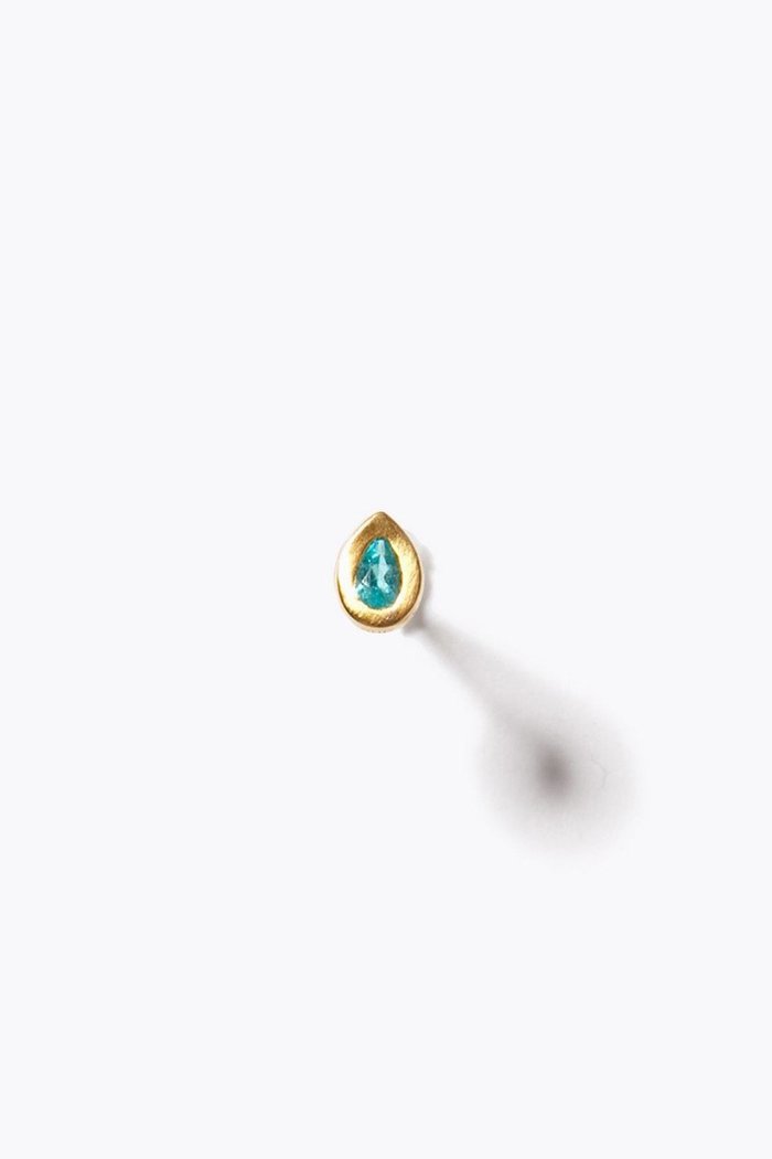 【アルティーダ ウード/ARTIDA OUD】のeden K10 ペアシェイプパライバトルマリン ベゼル スタッド シングル ピアス(片耳用) インテリア・キッズ・メンズ・レディースファッション・服の通販 founy(ファニー) https://founy.com/ ファッション Fashion レディースファッション Fashion for Women ジュエリー Jewelry ファッションリング Fashion Rings イヤリング・フープ・ドロップタイプ Hoop, Drop & Clip Earrings イヤリング Earrings イヤーカフ Ear Cuffs ダイヤモンド Diamond, Brilliant Cut ネオン Neon, Neon Color エレガント 上品 Elegant 片耳 One-Ear, Single Earring |ID: prp329100003011984 ipo3291000000035925234