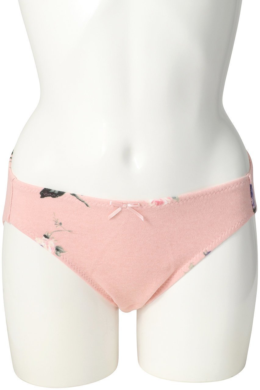 【イクコ/IKUKO】のスムース花柄起毛 スタンダードショーツ 人気、トレンドファッション・服の通販 founy(ファニー) 　ファッション　Fashion　レディースファッション　Fashion for Women　下着・ランジェリー　Lingerie & Intimates　ショーツ・ランジェリー用ボトムス　Panties / Briefs / Lingerie Bottoms　ショーツ　Shorts, Short Pants　スタンダード　Standard, Basic　フェミニン　Feminine, Girly　フラワー　Flower, Floral　プリント　Print, Printed Pattern　ランジェリー　Lingerie, Intimate Wear　A/W・秋冬　Autumn/Winter　other-2|ID: prp329100003014154 ipo3291000000035506991