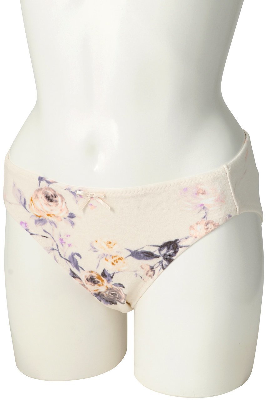 【イクコ/IKUKO】のスムース花柄起毛 スタンダードショーツ 人気、トレンドファッション・服の通販 founy(ファニー) 　ファッション　Fashion　レディースファッション　Fashion for Women　下着・ランジェリー　Lingerie & Intimates　ショーツ・ランジェリー用ボトムス　Panties / Briefs / Lingerie Bottoms　ショーツ　Shorts, Short Pants　スタンダード　Standard, Basic　フェミニン　Feminine, Girly　フラワー　Flower, Floral　プリント　Print, Printed Pattern　ランジェリー　Lingerie, Intimate Wear　A/W・秋冬　Autumn/Winter　other-3|ID: prp329100003014154 ipo3291000000035506992