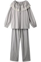 【イクコ/IKUKO / GOODS】のビンテージワッシャーサテン パジャマ ライトグレー|ID: prp329100003014159 ipo3291000000032832151