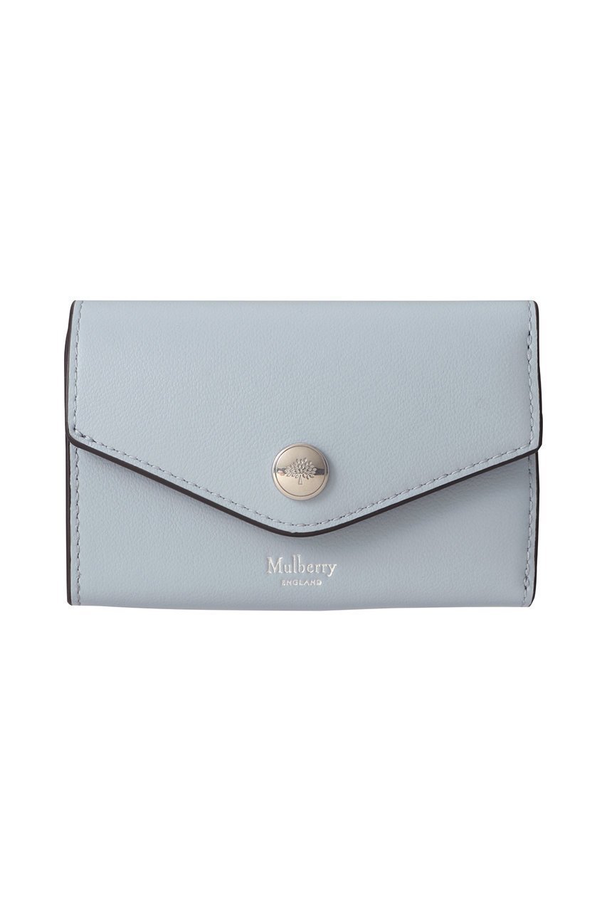 【マルベリー/Mulberry】のFOLDED MULTI-CARD WALLET インテリア・キッズ・メンズ・レディースファッション・服の通販 founy(ファニー) 　ファッション　Fashion　レディースファッション　WOMEN　財布　Wallets　ウォレット　Wallet　コンパクト　Compact　ポケット　Pocket　財布　Wallet　ポプリンブルー|ID: prp329100003016750 ipo3291000000026135273