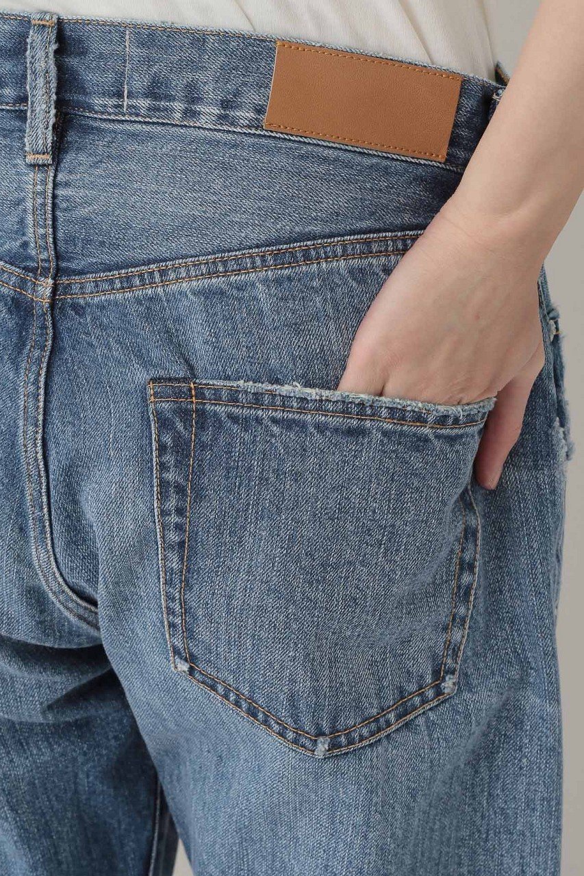 【カレンソロジー/Curensology】の〈&RC〉セルビッチクラッシュデニムパンツ 人気、トレンドファッション・服の通販 founy(ファニー) 　ファッション　Fashion　レディースファッション　WOMEN　パンツ　Pants　デニムパンツ　Denim Pants　カットソー　Cut And Sew　シンプル　Simple　デニム　Denim　ハンド　Hand　パターン　Pattern　ポケット　Pocket　再入荷　Restock/Back In Stock/Re Arrival　おすすめ　Recommend　other-7|ID: prp329100003016848 ipo3291000000031421323