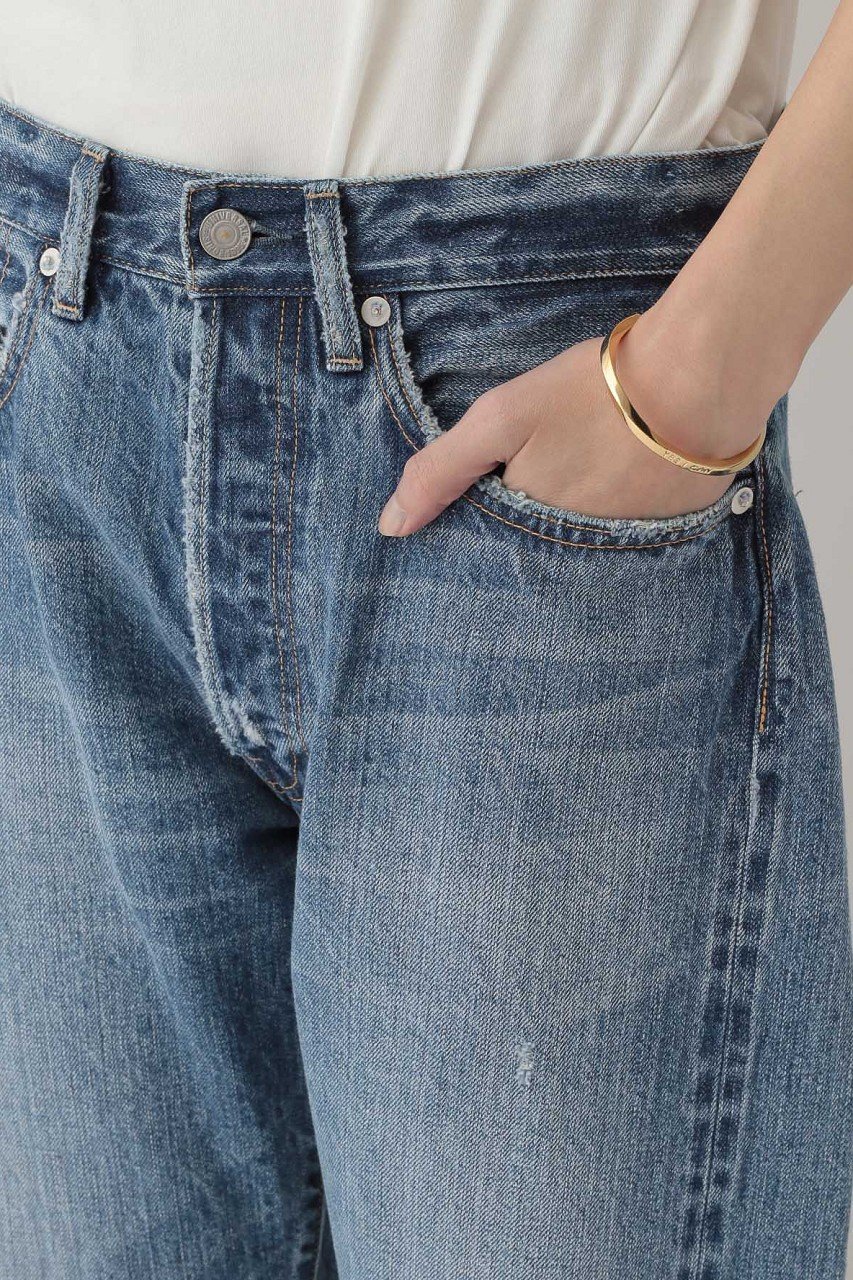 【カレンソロジー/Curensology】の〈&RC〉セルビッチクラッシュデニムパンツ 人気、トレンドファッション・服の通販 founy(ファニー) 　ファッション　Fashion　レディースファッション　Fashion for Women　パンツ　Pants & Trousers　デニムパンツ・ジーンズ・美脚デニム　Denim Jeans & Pants　カットソー　Cut and Sewn Top　シンプル　Simple, Minimal　デニム　Denim, Jeans Material　ハンド　Hand, Handmade　パターン　Pattern, Design Print　ポケット　Pocket, Pocket Detail　おすすめ　Recommended / Our Picks　other-4|ID: prp329100003016848 ipo3291000000036655967