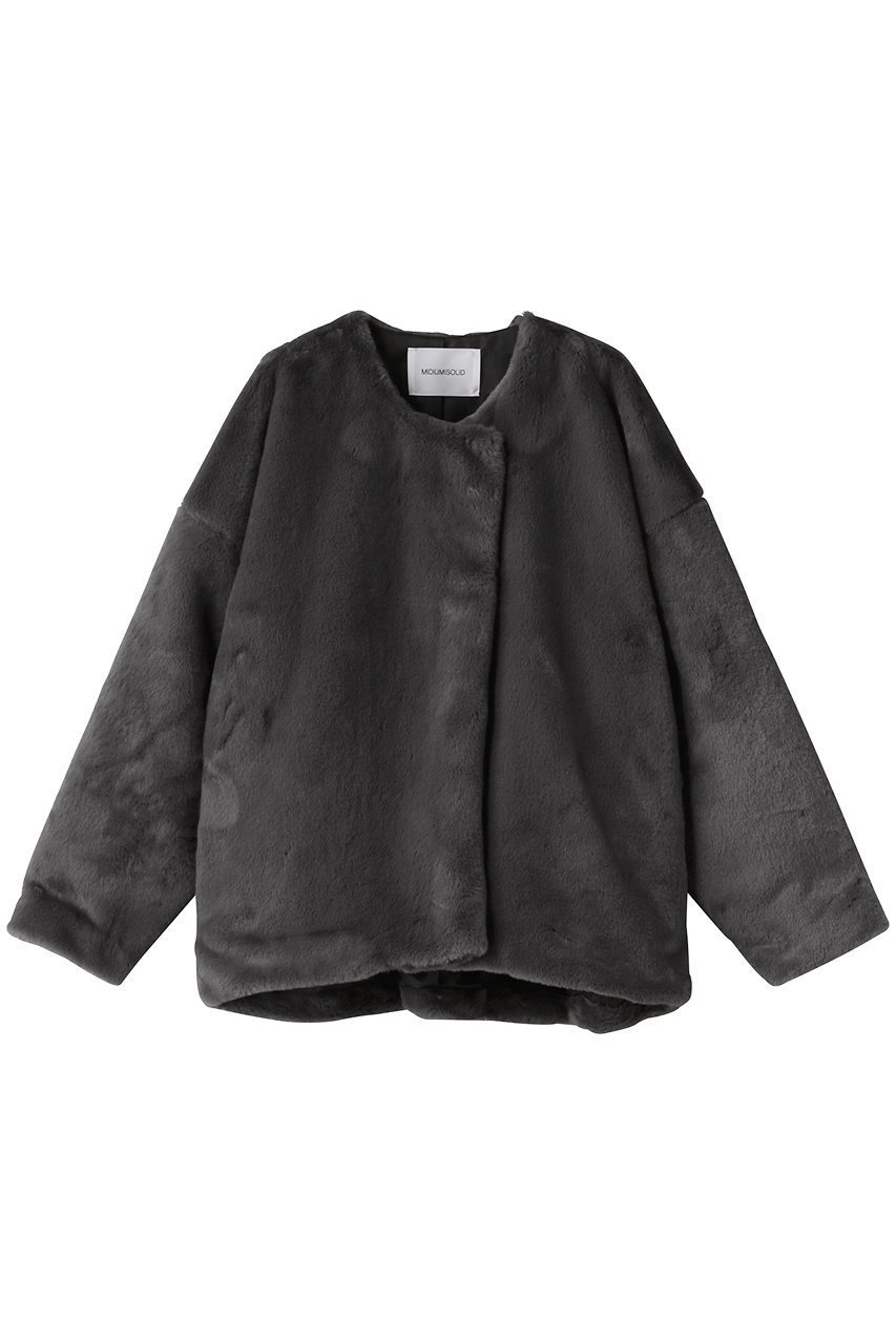 【ミディウミソリッド/MIDIUMISOLID】のfur blouson ブルゾン 人気、トレンドファッション・服の通販 founy(ファニー) 　ファッション　Fashion　レディースファッション　Fashion for Women　アウター　Coat / Outerwear Collection　レディースジャケット・軽アウター　Jackets　ブルゾンジャケット・スポーティアウター　Blouson Jackets　シンプル　Simple, Minimal　ジャケット　Jacket, Outerwear　ブルゾン　Blouson, Bomber Jacket　ベーシック　Basic, Essential　 other-1|ID: prp329100003019368 ipo3291000000036223780