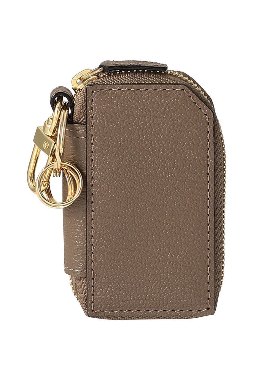 【ラルコバレーノ/L'arcobaleno】のスマートキーケース インテリア・キッズ・メンズ・レディースファッション・服の通販 founy(ファニー) 　ファッション　Fashion　レディースファッション　Fashion for Women　ミニ財布・二つ折り財布　Wallets & Card Cases　バッグ　Bags　ユニセックス　Unisex, Genderless　スタイリッシュ　Stylish, Fashionable　スマート　Smart, Elegant　チェーン　Chain, Chain Strap　財布　Wallet, Purse　グレー×イエロー|ID: prp329100003024066 ipo3291000000032792948