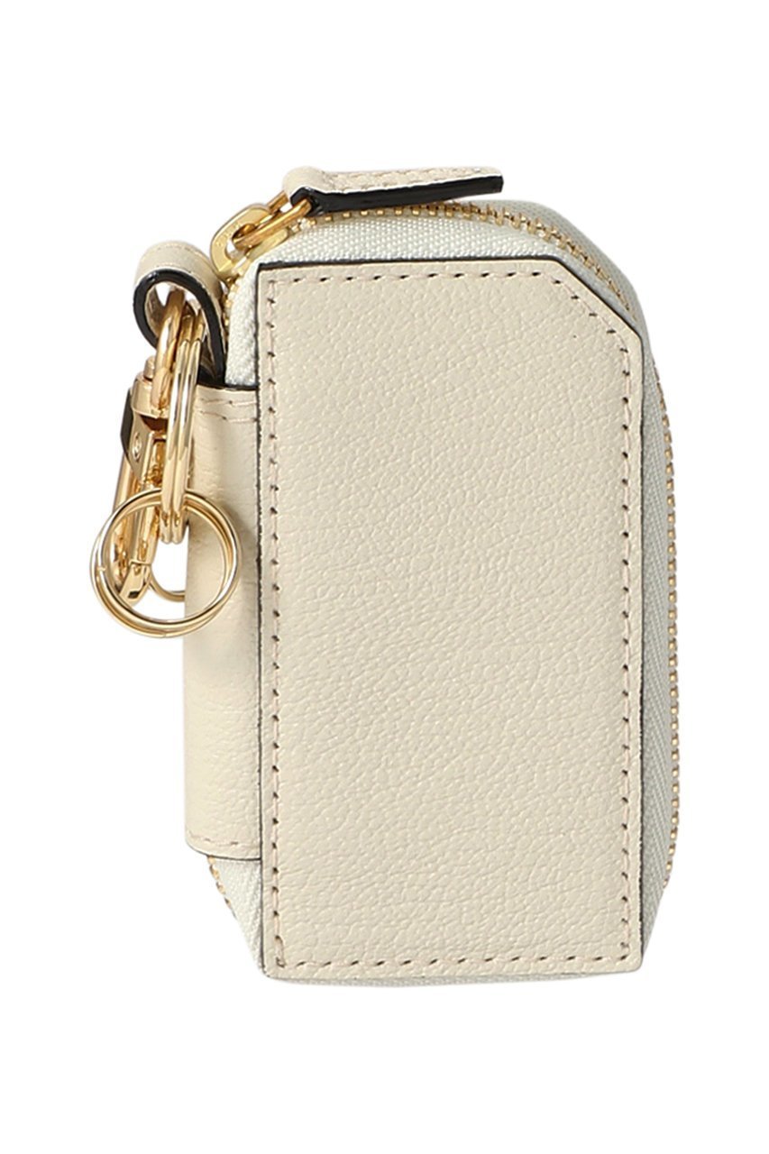 【ラルコバレーノ/L'arcobaleno】のスマートキーケース インテリア・キッズ・メンズ・レディースファッション・服の通販 founy(ファニー) 　ファッション　Fashion　レディースファッション　Fashion for Women　ミニ財布・二つ折り財布　Wallets & Card Cases　バッグ　Bags　ユニセックス　Unisex, Genderless　スタイリッシュ　Stylish, Fashionable　スマート　Smart, Elegant　チェーン　Chain, Chain Strap　財布　Wallet, Purse　ホワイト×グレー|ID: prp329100003024066 ipo3291000000032792950