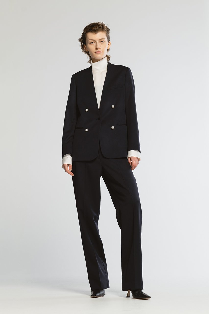 【チノ/CINOH】のBLACK FORMAL ノーカラージャケット 人気、トレンドファッション・服の通販 founy(ファニー) 　ファッション　Fashion　レディースファッション　Fashion for Women　アウター　Coat / Outerwear Collection　レディースジャケット・軽アウター　Jackets　ノーカラージャケット / シンプル上品コーデ　Collarless Jackets　エレガント 上品　Elegant　オケージョン　Occasion Wear　シンプル　Simple, Minimal　ジャケット　Jacket, Outerwear　パール　Pearl, Pearl Accent　フロント　Front, Front Design　マニッシュ　Mannish, Boyish　定番　Standard, Basic Item　other-7|ID: prp329100003026933 ipo3291000000032936155