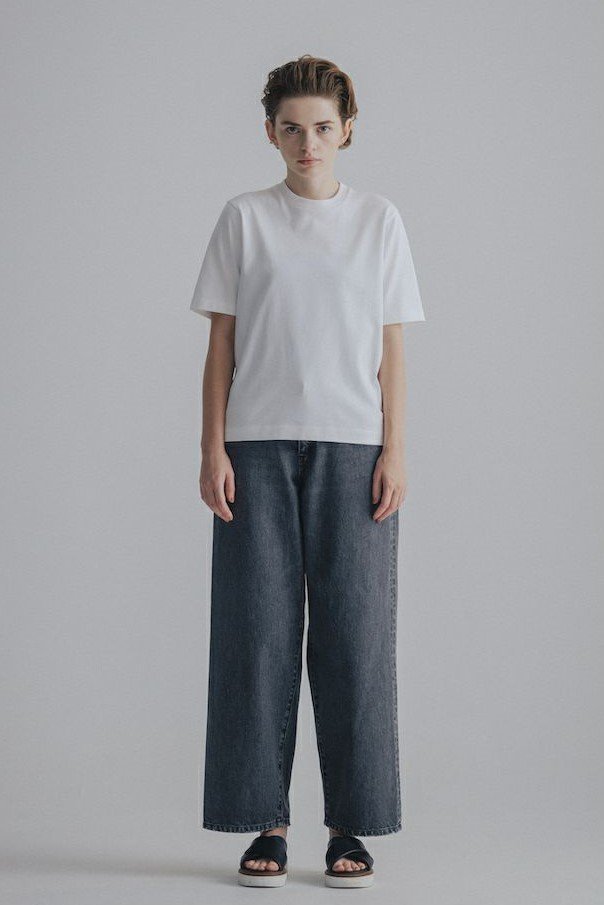 【チノ/CINOH】のデニムワイドテーパードパンツ 人気、トレンドファッション・服の通販 founy(ファニー) 　ファッション　Fashion　レディースファッション　WOMEN　パンツ　Pants　デニムパンツ　Denim Pants　シルケット　Mercerization　デニム　Denim　ワイド　Wide　other-6|ID: prp329100003026934 ipo3291000000031421158