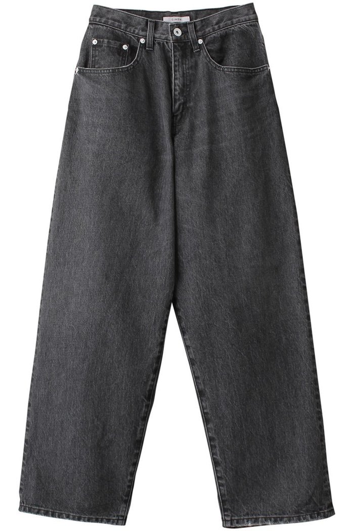 【チノ/CINOH】のデニムワイドテーパードパンツ インテリア・キッズ・メンズ・レディースファッション・服の通販 founy(ファニー) https://founy.com/ ファッション Fashion レディースファッション Fashion for Women パンツ Pants & Trousers デニムパンツ・ジーンズ・美脚デニム Denim Jeans & Pants シルケット Silket, Silky Cotton デニム Denim, Jeans Material ワイド Wide, Wide Fit |ID: prp329100003026934 ipo3291000000032830958