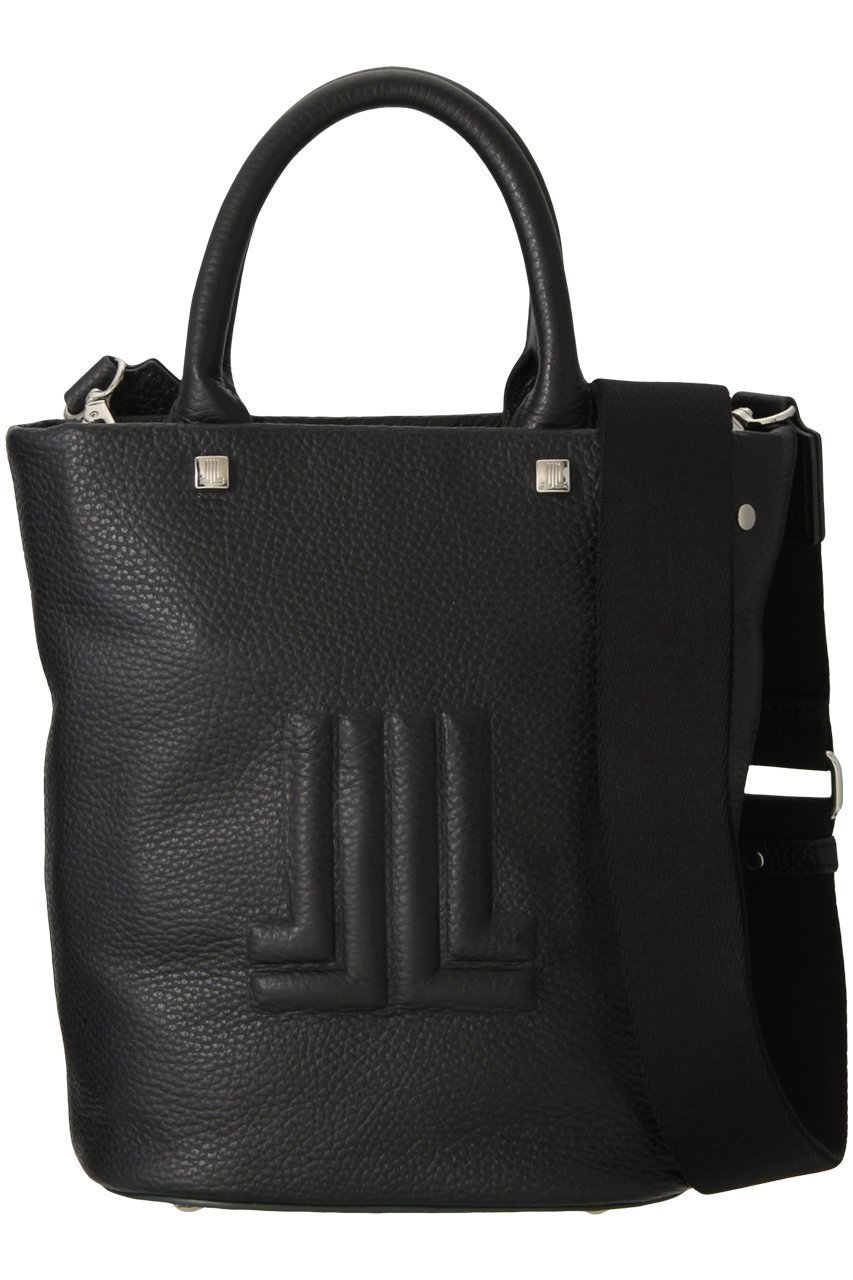 【ランバン オン ブルー/LANVIN en Bleu】のレザーJLバケツバッグ インテリア・キッズ・メンズ・レディースファッション・服の通販 founy(ファニー) 　ファッション　Fashion　レディースファッション　Fashion for Women　バッグ　Bags　ショルダー　Shoulder, Shoulder Strap　スポーティ　Sporty, Casual Athletic　バケツ　Bucket, Bucket Style　ベーシック　Basic, Essential　ブラック|ID: prp329100003028998 ipo3291000000035692434