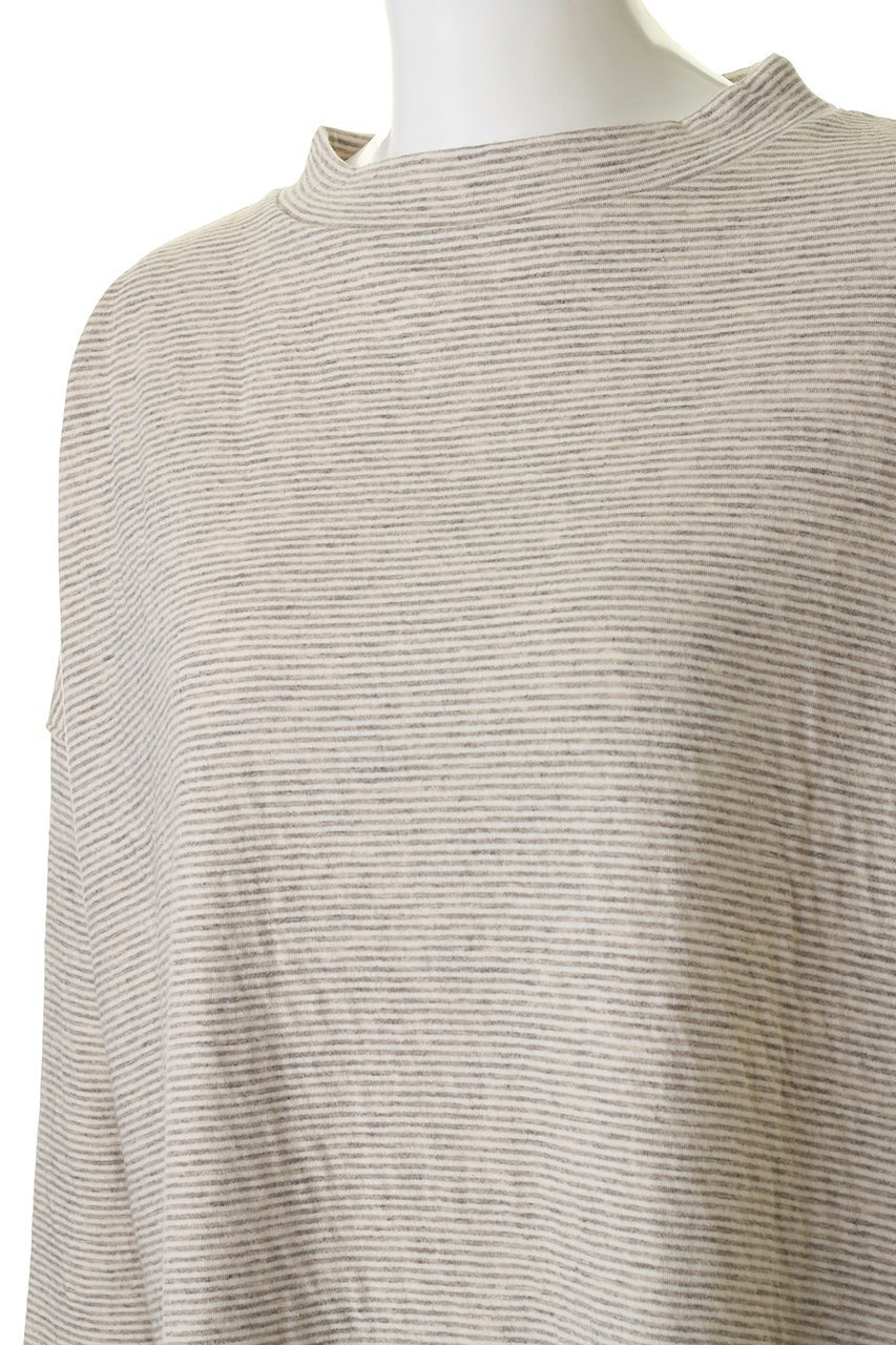 【プリスティン/PRISTINE】のヤクボーダーモックネックプルオーバー 人気、トレンドファッション・服の通販 founy(ファニー) 　ファッション　Fashion　レディースファッション　Fashion for Women　トップス・カットソー　Cut & Sew Tops　ニット　Knit Tops & Sweaters　カジュアルプルオーバー・ニットトップス　Pullovers & Knit Tops / Casual Pullovers　ボーダー　Border, Stripe　モックネック　Mock Neck, Short Turtleneck　other-5|ID: prp329100003029010 ipo3291000000032962202