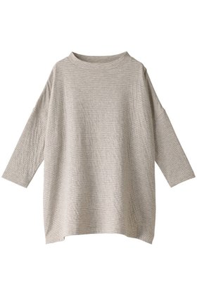 【プリスティン/PRISTINE】のヤクボーダーモックネックプルオーバー 人気、トレンドファッション・服の通販 founy(ファニー) ファッション Fashion レディースファッション Fashion for Women トップス・カットソー Cut & Sew Tops ニット Knit Tops & Sweaters カジュアルプルオーバー・ニットトップス Pullovers & Knit Tops / Casual Pullovers ボーダー Border, Stripe モックネック Mock Neck, Short Turtleneck |ID:prp329100003029010