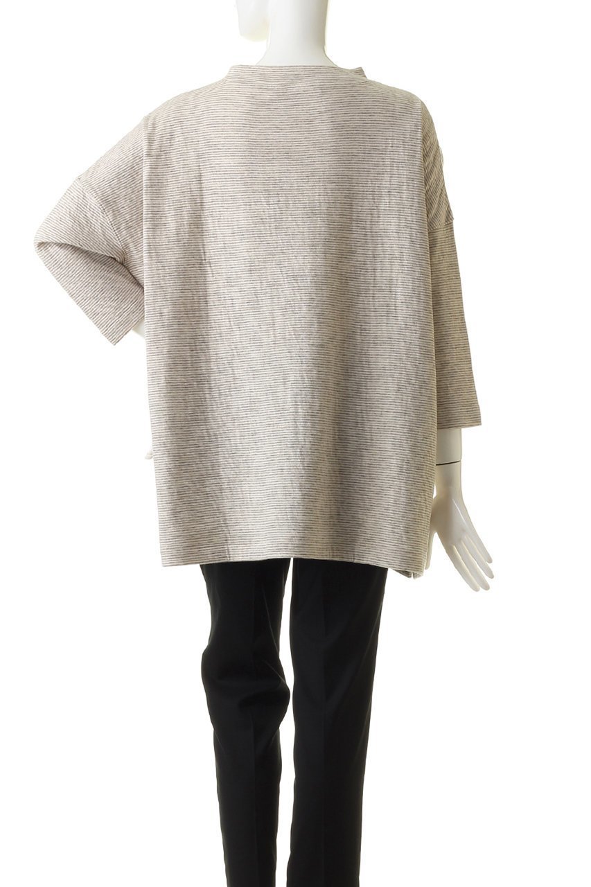 【プリスティン/PRISTINE】のヤクボーダーモックネックプルオーバー 人気、トレンドファッション・服の通販 founy(ファニー) 　ファッション　Fashion　レディースファッション　Fashion for Women　トップス・カットソー　Cut & Sew Tops　ニット　Knit Tops & Sweaters　カジュアルプルオーバー・ニットトップス　Pullovers & Knit Tops / Casual Pullovers　ボーダー　Border, Stripe　モックネック　Mock Neck, Short Turtleneck　other-4|ID: prp329100003029010 ipo3291000000036906657