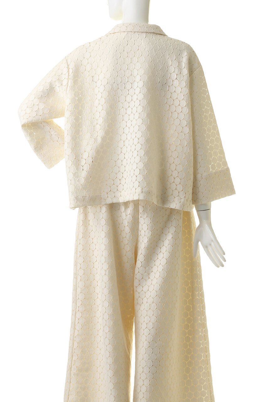 【プリスティン/PRISTINE】のサークルラッセルJK 人気、トレンドファッション・服の通販 founy(ファニー) 　ファッション　Fashion　レディースファッション　Fashion for Women　アウター　Coat / Outerwear Collection　レディースジャケット・軽アウター　Jackets　おすすめ　Recommended / Our Picks　サークル　Circle, Round Design　ジャケット　Jacket, Outerwear　セットアップ　Set-Up, Coordinated Outfit　ラッセル　Raschel, Raschel Lace　レース　Lace, Lace Fabric　other-4|ID: prp329100003029012 ipo3291000000032914190