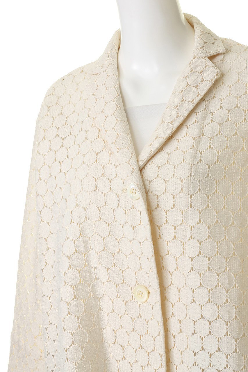 【プリスティン/PRISTINE】のサークルラッセルJK 人気、トレンドファッション・服の通販 founy(ファニー) 　ファッション　Fashion　レディースファッション　Fashion for Women　アウター　Coat / Outerwear Collection　レディースジャケット・軽アウター　Jackets　おすすめ　Recommended / Our Picks　サークル　Circle, Round Design　ジャケット　Jacket, Outerwear　セットアップ　Set-Up, Coordinated Outfit　ラッセル　Raschel, Raschel Lace　レース　Lace, Lace Fabric　other-5|ID: prp329100003029012 ipo3291000000032914201