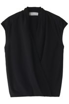 【ベイジ,/BEIGE,】のOLIVE(オリーブ)/ハーフスリーブブラウス ブラック|ID: prp329100003031019 ipo3291000000036402306