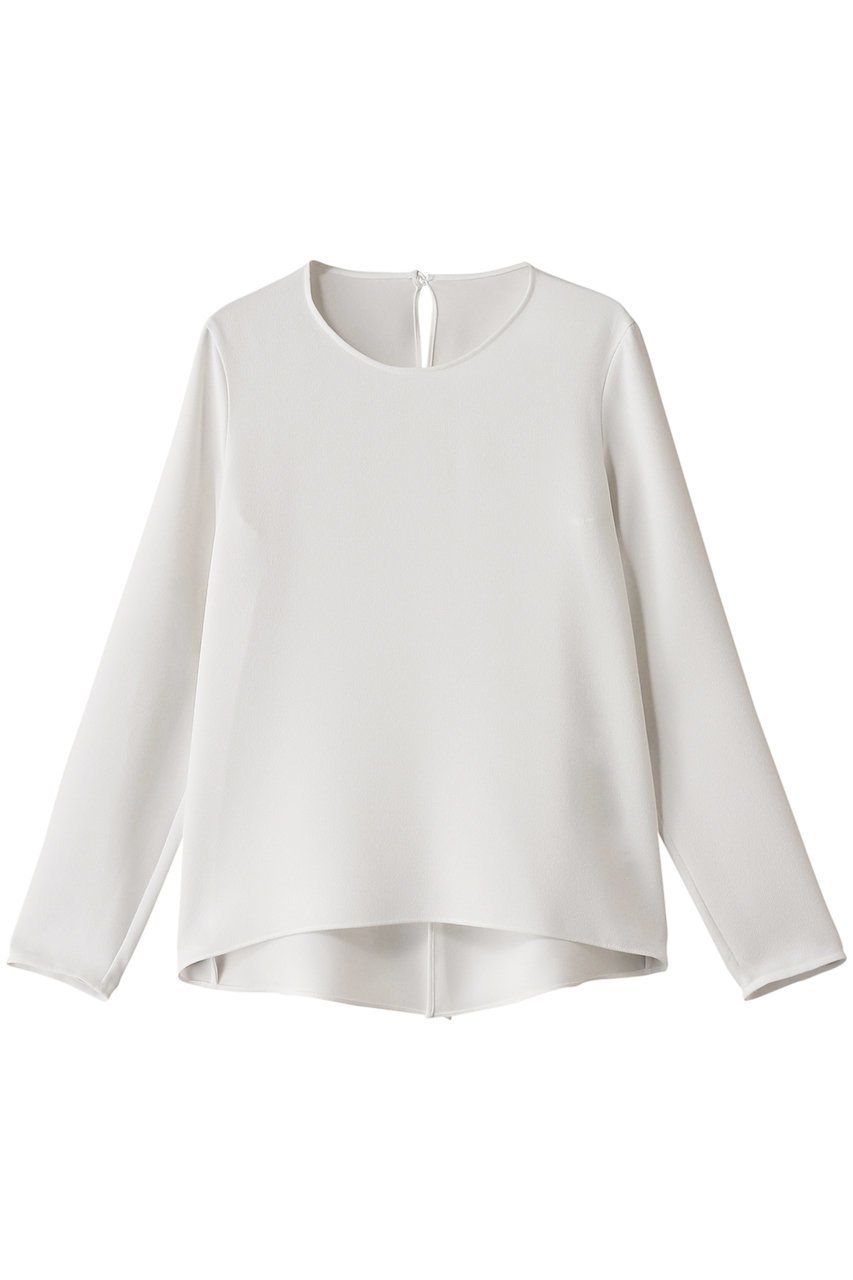 【ベイジ,/BEIGE,】のSHELBY(シェルビー)/ロングスリーブブラウス インテリア・キッズ・メンズ・レディースファッション・服の通販 founy(ファニー) 　ファッション　Fashion　レディースファッション　Fashion for Women　トップス・カットソー　Cut & Sew Tops　シャツ・ブラウス・オフィスカジュアル　Elegant Blouses & Button-Ups　インナー　Innerwear　カーディガン　Cardigan, Knitwear　シンプル　Simple, Minimal　ジャケット　Jacket, Outerwear　スリーブ　Sleeve, Long Sleeve / Short Sleeve　パーティ　Party, Party Style　フィット　Fit, Slim Fit　ボトム　Bottoms, Lower Wear　ロング　Long, Long-Length　White|ID: prp329100003031021 ipo3291000000036386704