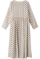 【ハウス オブ ロータス/HOUSE OF LOTUS】のシルクハブタエドットワンピース アイボリー|ID: prp329100003033624 ipo3291000000032903232